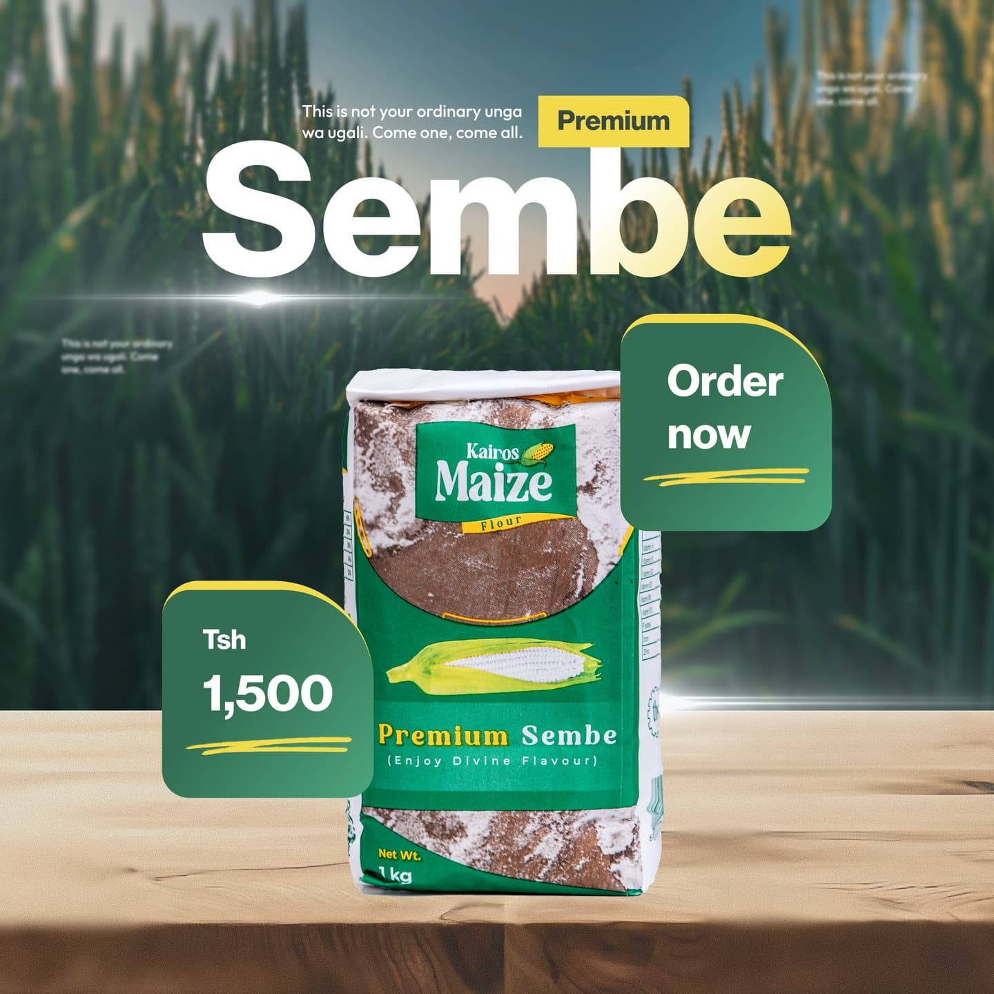 Kairos Premium Sembe maize flour