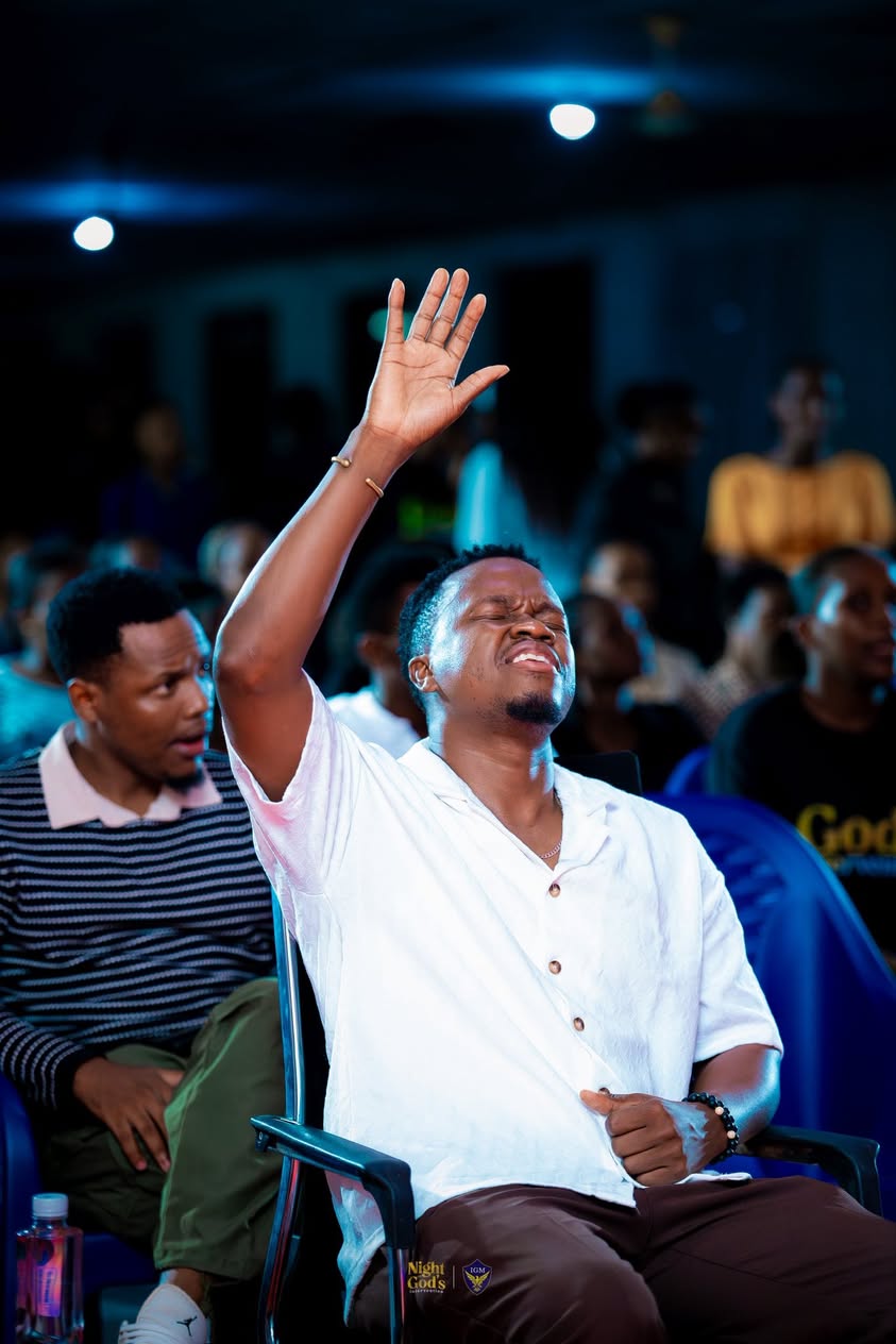 Church gathering at Kampala International University