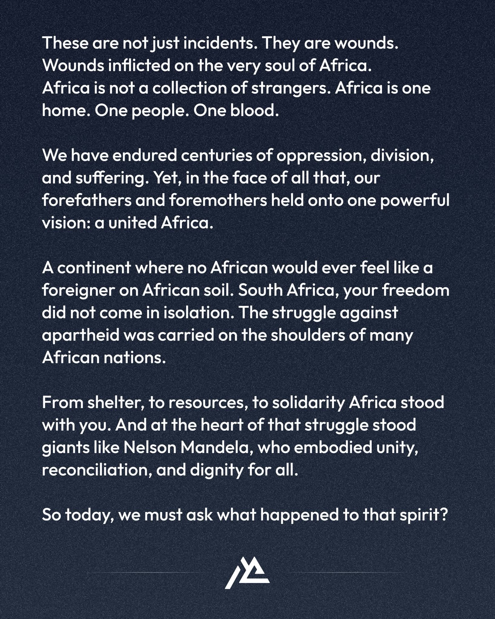 Open letter to the President of South Africa, page 2